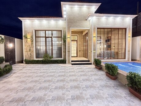 4 otaqlı həyət evi/bağ evi - Mərdəkan q. - 110 m²