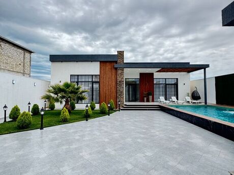 4 otaqlı həyət evi/bağ evi - Şüvəlan q. - 180 m²