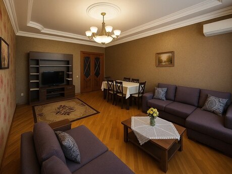 2-комн. новостройка - м. Иншаатчылар - 80 м²