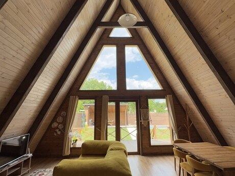 3 otaqlı həyət evi/bağ evi - Qəbələ - 86 m²