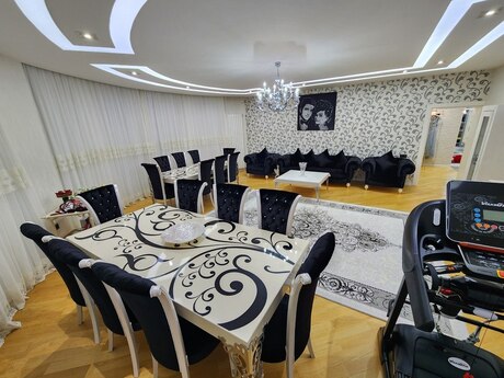 5 otaqlı yeni tikili - Şah İsmayıl Xətai m. - 226 m²