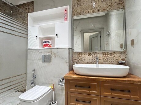 Nizamidə 3 otaqlı yeni tikili mənzil kirayə verilir, 140 m², 2 200 AZN/ay, şəkil 5 / 12