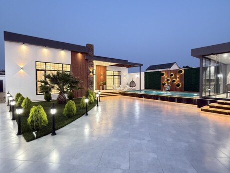 4 otaqlı həyət evi/bağ evi - Mərdəkan q. - 200 m²