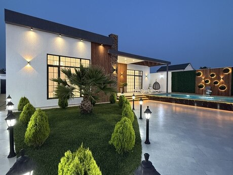 4 otaqlı həyət evi/bağ evi - Mərdəkan q. - 200 m²