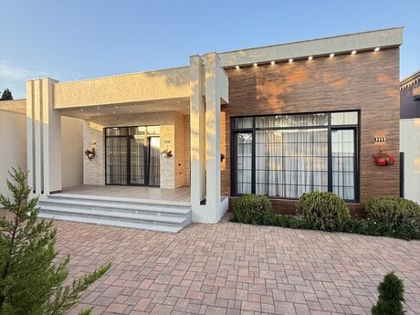 4 otaqlı həyət evi/bağ evi - Mərdəkan q. - 160 m²