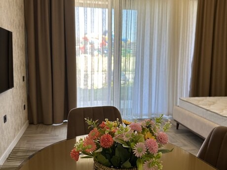 1 otaqlı yeni tikili - Nardaran q. - 55 m²