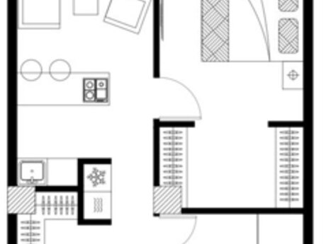 2 otaqlı yeni tikili - Ağ şəhər q. - 51 m²