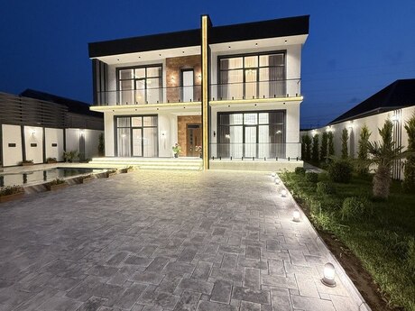 6 otaqlı həyət evi/bağ evi - Mərdəkan q. - 300 m²