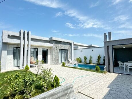 4 otaqlı həyət evi/bağ evi - Mərdəkan q. - 140 m²
