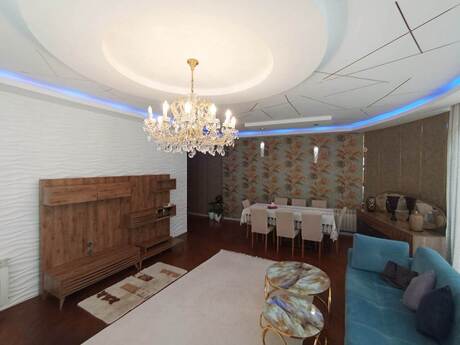 4 otaqlı yeni tikili - Şah İsmayıl Xətai m. - 160 m²