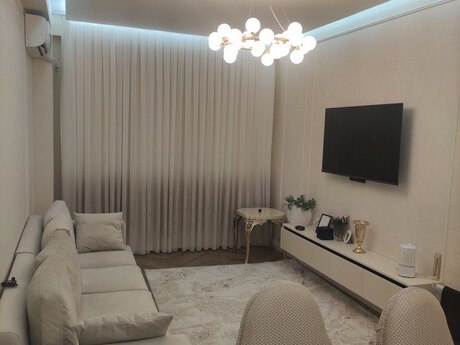 2 otaqlı yeni tikili - Həzi Aslanov m. - 82 m²