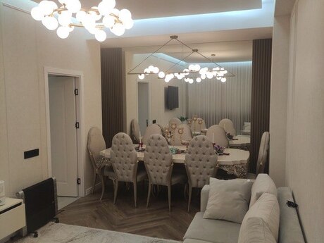 2 otaqlı yeni tikili - Həzi Aslanov m. - 82 m²