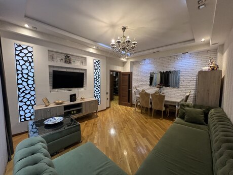 2 otaqlı yeni tikili - Şah İsmayıl Xətai m. - 65 m²
