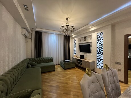 2 otaqlı yeni tikili - Şah İsmayıl Xətai m. - 65 m²
