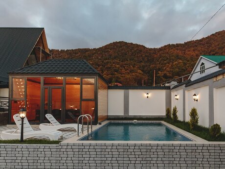 3 otaqlı həyət evi/bağ evi - Qəbələ - 150 m²