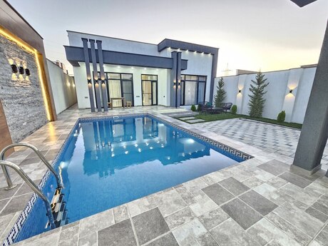 4 otaqlı həyət evi/bağ evi - Şüvəlan q. - 160 m²