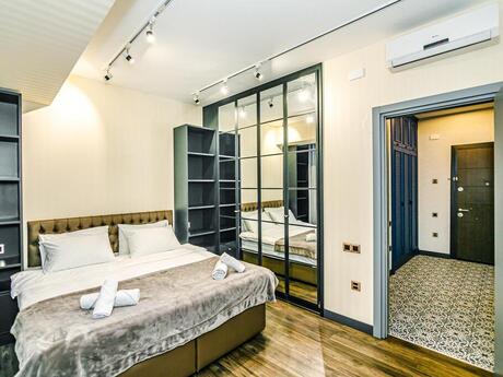 2 otaqlı yeni tikili - Şah İsmayıl Xətai m. - 100 m²