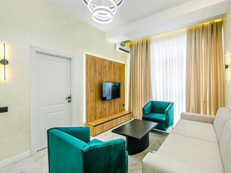 2-room apartment for rent, 100 m², Nardaran: 230 ₼/mo 2