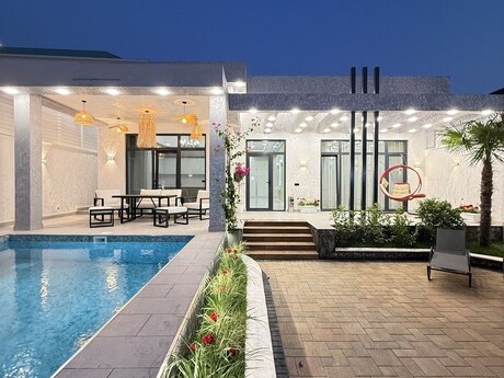 4 otaqlı həyət evi/bağ evi - Şüvəlan q. - 155 m²