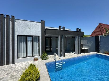 4 otaqlı həyət evi/bağ evi - Mərdəkan q. - 110 m²