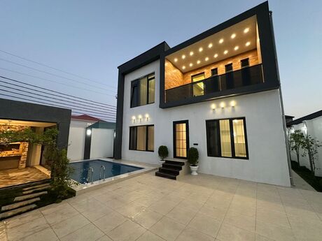 5 otaqlı həyət evi/bağ evi - Qala q. - 200 m²