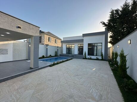 3 otaqlı həyət evi/bağ evi - Şimal DRES q. - 120 m²
