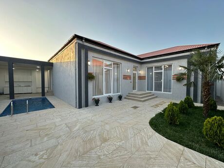 4 otaqlı həyət evi/bağ evi - Mərdəkan q. - 120 m²