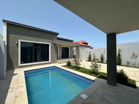 4 otaqlı həyət evi/bağ evi - Mərdəkan q. - 140 m²