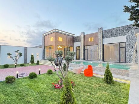 5 otaqlı həyət evi/bağ evi - Mərdəkan q. - 220 m²