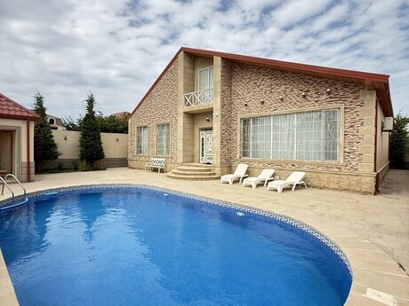 4 otaqlı həyət evi/bağ evi - Mərdəkan q. - 250 m²