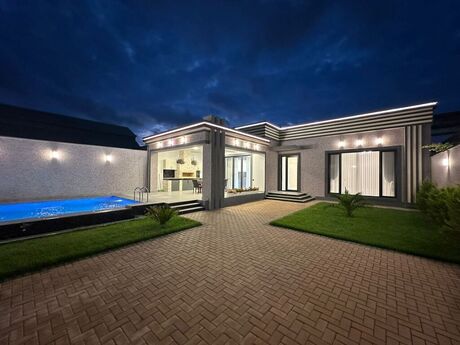 4 otaqlı həyət evi/bağ evi - Mərdəkan q. - 170 m²