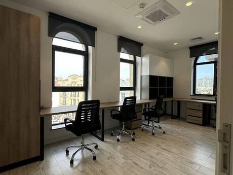 3 otaqlı ofis - Nəriman Nərimanov m. - 85 m²