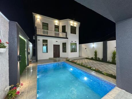 4 otaqlı həyət evi/bağ evi - Şimal DRES q. - 180 m²