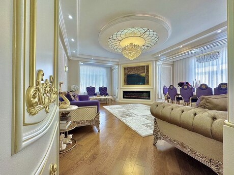 4 otaqlı yeni tikili - Qara Qarayev m. - 220 m²