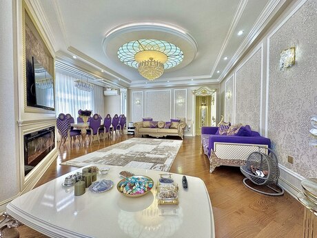 4 otaqlı yeni tikili - Qara Qarayev m. - 220 m²