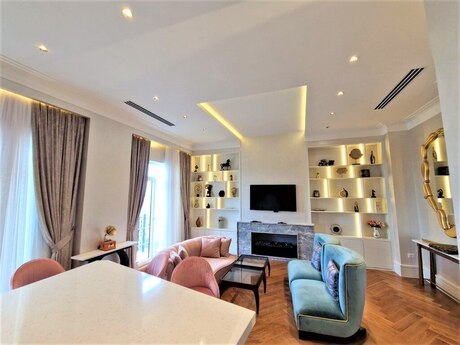 3 otaqlı yeni tikili - Ağ şəhər q. - 120 m²