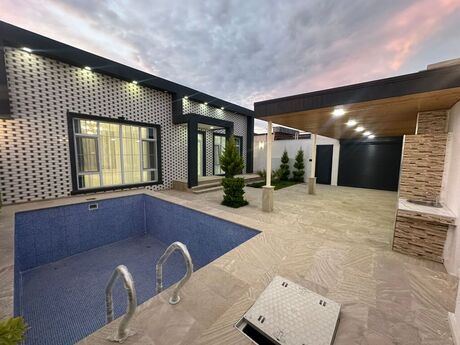 4 otaqlı həyət evi/bağ evi - Mərdəkan q. - 140 m²