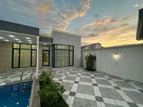 3 otaqlı həyət evi/bağ evi - Mərdəkan q. - 100 m²