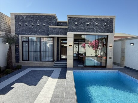 4 otaqlı həyət evi/bağ evi - Mərdəkan q. - 135 m²