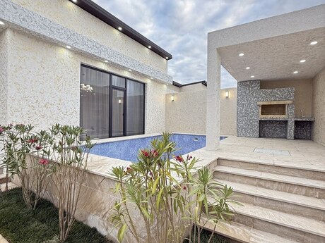 4 otaqlı həyət evi/bağ evi - Mərdəkan q. - 140 m²