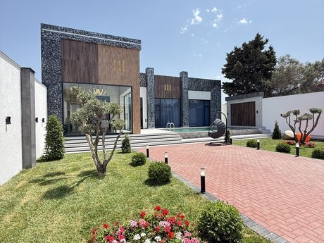 5 otaqlı həyət evi/bağ evi - Mərdəkan q. - 220 m²