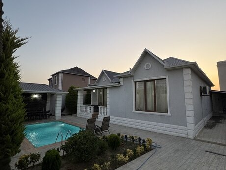 4 otaqlı həyət evi/bağ evi - Mərdəkan q. - 150 m²