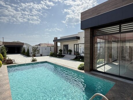 4 otaqlı həyət evi/bağ evi - Mərdəkan q. - 200 m²