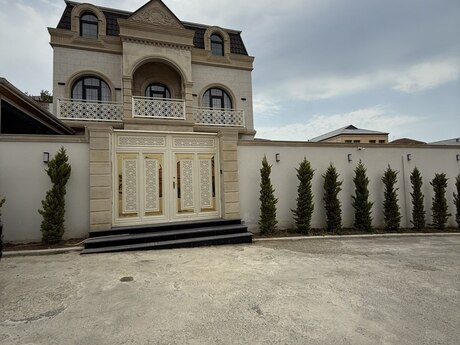 6 otaqlı həyət evi/bağ evi - Badamdar q. - 450 m²