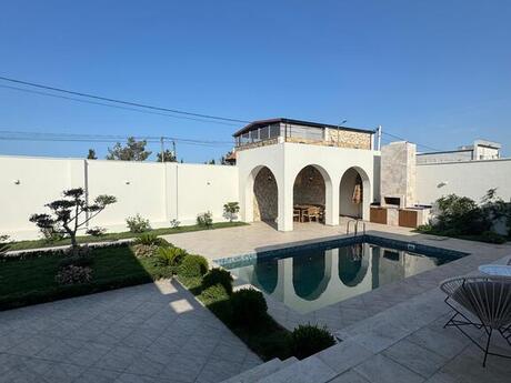 4 otaqlı həyət evi/bağ evi - Mərdəkan q. - 200 m²
