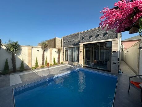4 otaqlı həyət evi/bağ evi - Mərdəkan q. - 140 m²