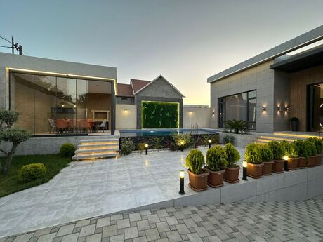 4 otaqlı həyət evi/bağ evi - Mərdəkan q. - 330 m²