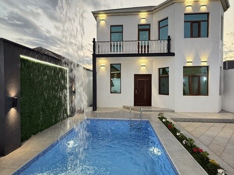 4 otaqlı həyət evi/bağ evi - Şüvəlan q. - 180 m²
