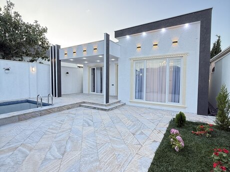 4 otaqlı həyət evi/bağ evi - Şüvəlan q. - 120 m²