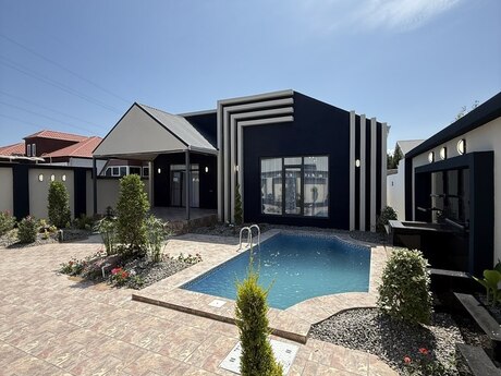 4 otaqlı həyət evi/bağ evi - Mərdəkan q. - 155 m²